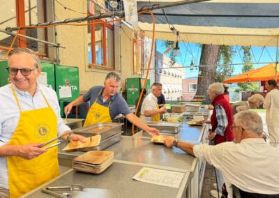 Lions Club Zimmerberg beim Humanitas Fest 2025