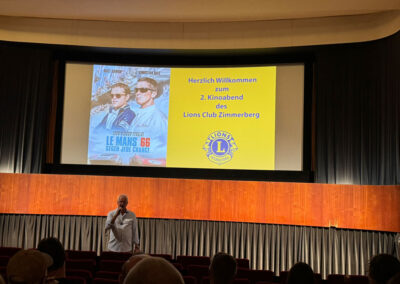 Kinoabend des Lions Club Zimmerberg